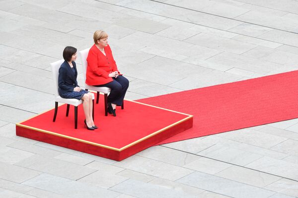 Майя Санду встретилась в Берлине с Ангелой Меркель - фото Майя Санду встретилась в Берлине с Ангелой Меркель - фото - Sputnik Молдова