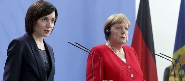 Angela Merkel și Maia Sandu - Sputnik Молдова