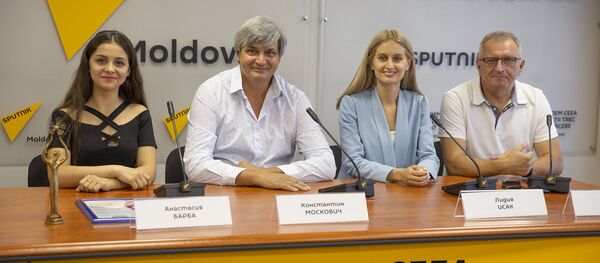 Анастасия Барба, Константин Москович, Лидия Исак и Сергей Орлов - Sputnik Молдова