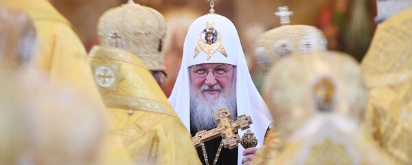 Литургия в 10-ю годовщину интронизации патриарха Кирилла - Sputnik Молдова