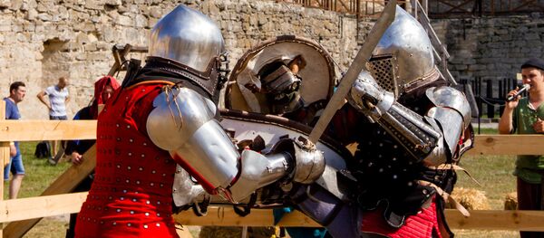 Рыцарские бои в Бендерской крепости Рыцарские бои в Бендерской крепости - Sputnik Молдова