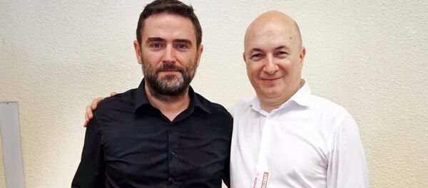 Liviu Pleșoianu și Codrin Ștefănescu - Sputnik Moldova-România