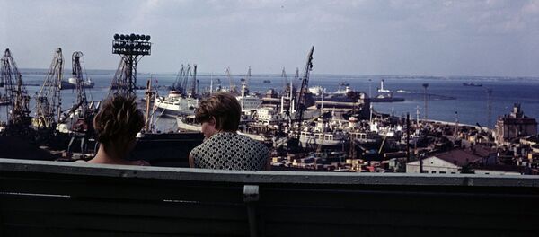 Вид на Одесский морской порт. - Sputnik Молдова