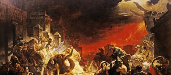 Репродукция картины К. Брюллова Последний день Помпеи - Sputnik Moldova