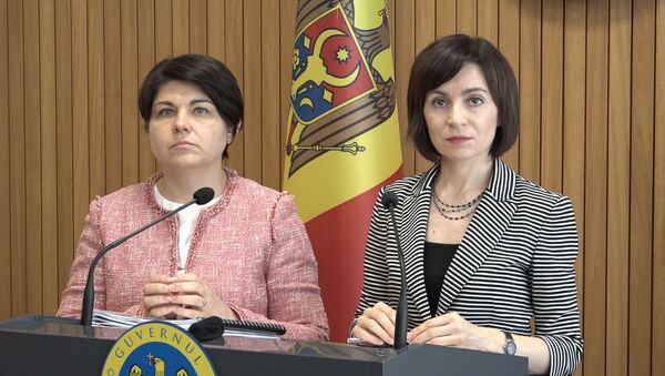 Sandu și Gavrilița despre anularea dobânzei la creditul BNM acordat pentru miliardul furat - Sputnik Moldova