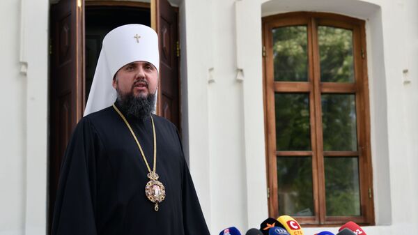 Заседание синода Православной церкви Украины - Sputnik Moldova-România