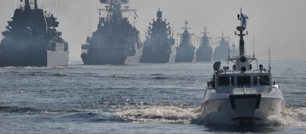 Празднование Дня ВМФ в Санкт-Петербурге  - Sputnik Moldova-România