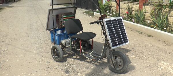 В Комрате изобретатель построил солнцемобиль - Sputnik Молдова