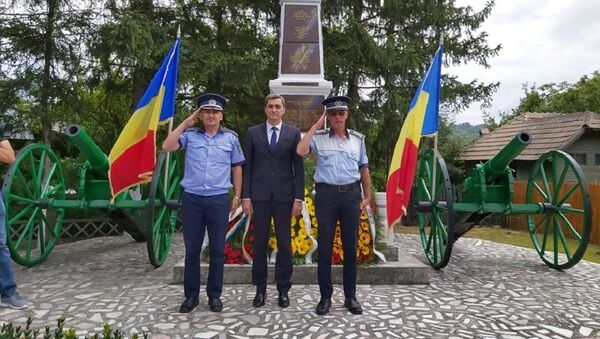 Şeful Poliţiei Oraşului Fieni, comisarul Marius Dincă - Sputnik Moldova-România