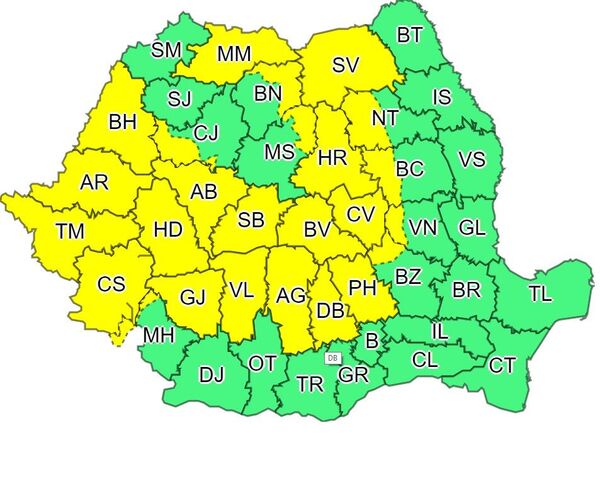 Avertizare meteo prelungită de cod galben pentru mai multe zone – urmează noi tornade? Avertizare meteo prelungită de cod galben pentru mai multe zone – urmează noi tornade? - Sputnik Moldova-România