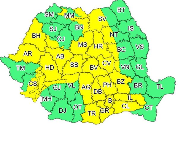 Avertizare meteo prelungită de cod galben pentru mai multe zone – urmează noi tornade? Avertizare meteo prelungită de cod galben pentru mai multe zone – urmează noi tornade? - Sputnik Moldova-România