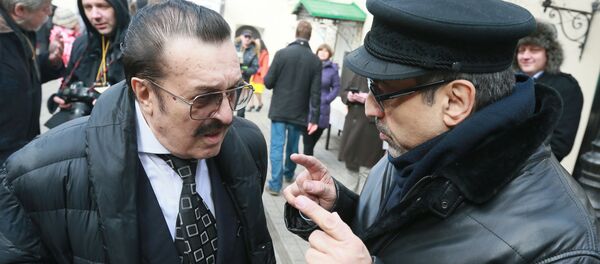 Шансонье Вилли Токарев в Москве, архивное фото - Sputnik Молдова