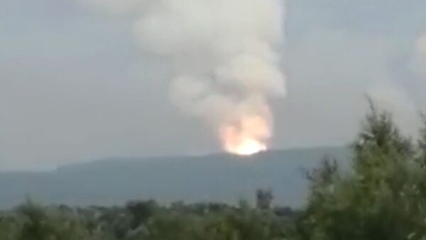 Взрыв на территории воинской части в Ачинском районе - Sputnik Молдова