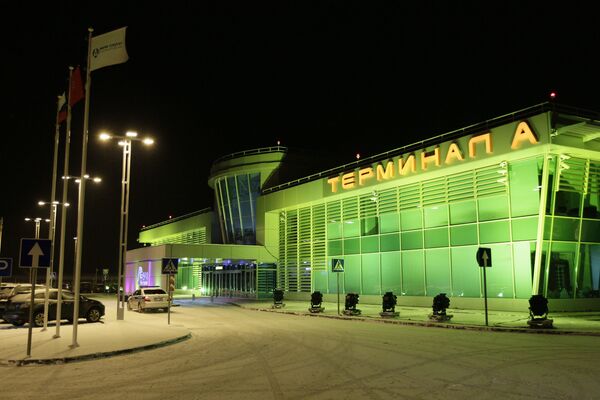 Презентация терминала А для пассажиров деловой авиации в аэропорту Шереметьево, 2011 год - Sputnik Moldova-România