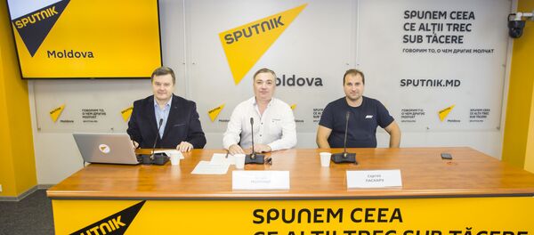 Евгений Паскарь, Игорь Мироник и Сергей Паскару - Sputnik Молдова