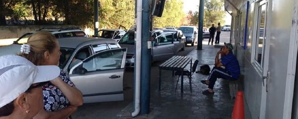 Пробки на границе Пробки на границе - Sputnik Молдова