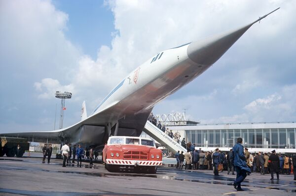 Avionul de pasageri supersonic cu reacție Tu-144, 1969 - Sputnik Moldova