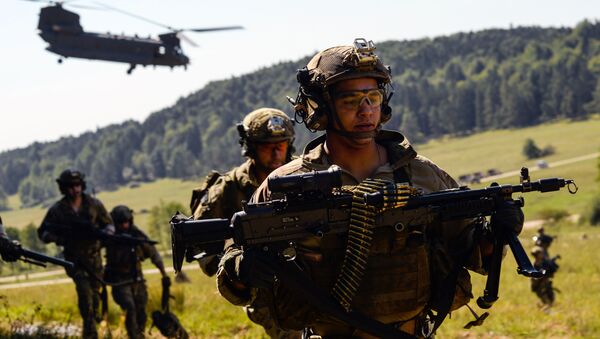Солдаты американского спецназа во время учений на юге Германии - Sputnik Молдова