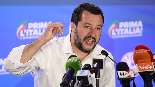 Matteo Salvini - Sputnik Moldova-România