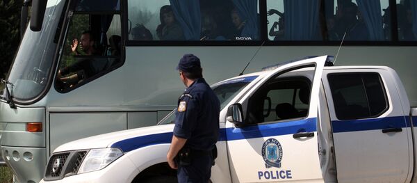 Poliția grecească Poliția grecească - Sputnik Moldova-România