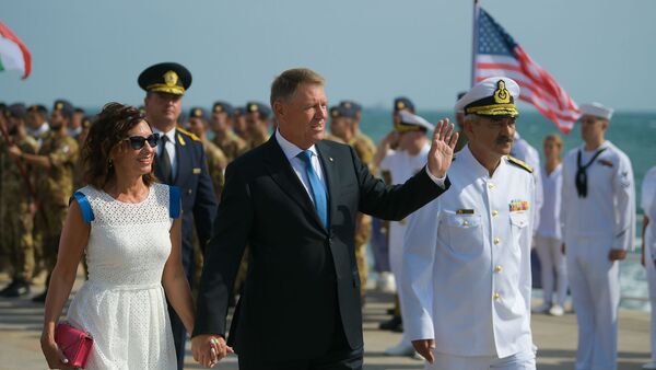 Participarea lui Klaus Iohannis la festivitățile prilejuite de Ziua Marinei Române - Sputnik Moldova-România
