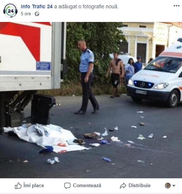 Accident teribil: femeie şi copil striviți de un TIR pe trecere – FOTO cu impact emoţional Accident teribil: femeie şi copil striviți de un TIR pe trecere – FOTO cu impact emoţional - Sputnik Moldova-România
