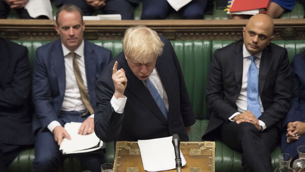 British Parliament, Boris Johnson - Sputnik Moldova-România