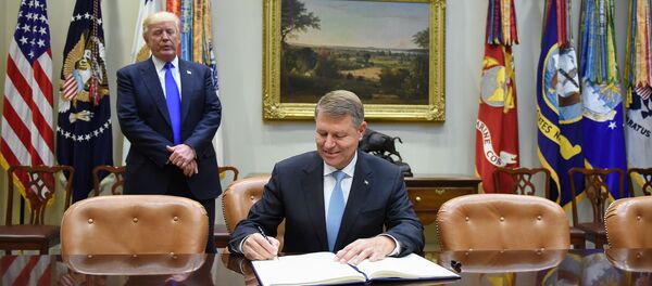 Întrevedere lui Klaus Iohannis cu Donald Trump (Washington DC, SUA) - Sputnik Moldova-România