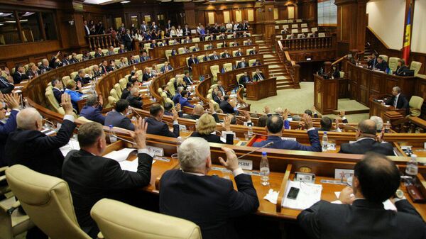 Votul deputaţilor împotriva guvernului Streleţ - Sputnik Moldova