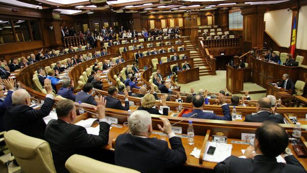 Votul deputaţilor împotriva guvernului Streleţ - Sputnik Moldova