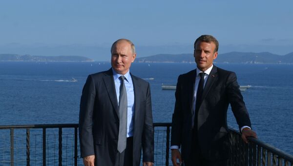 Vizita de lucru a președintelui Rusiei, Vladimir Putin în Franța - Sputnik Moldova