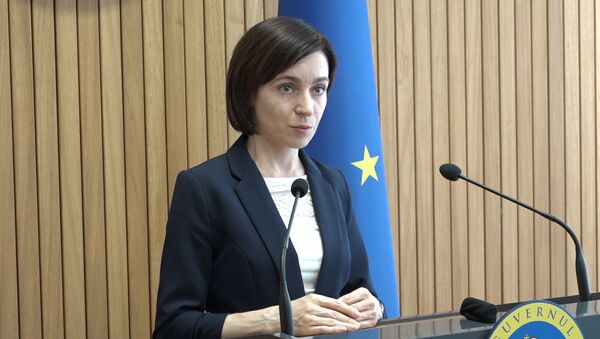 Maia Sandu despre noul investitor al Aeroprtului Internațional Chișinău - Sputnik Moldova