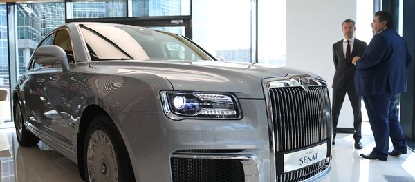 Открытие первого шоурума автомобилей Aurus Открытие первого шоурума автомобилей Aurus - Sputnik Молдова