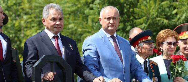 Церемония в Шерпенах в честь 75-летия освобождения Молдавии от фашизма Церемония в Шерпенах в честь 75-летия освобождения Молдавии от фашизма - Sputnik Moldova-România