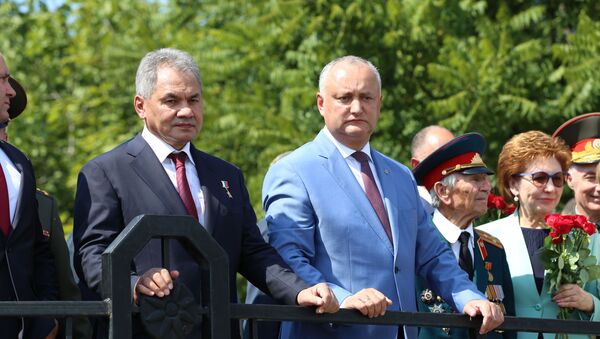 Церемония в Шерпенах в честь 75-летия освобождения Молдавии от фашизма - Sputnik Moldova
