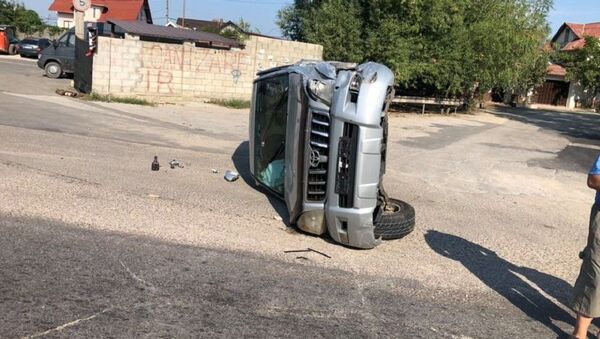Accident pe șoseaua Balcani din Capitală - Sputnik Moldova-România