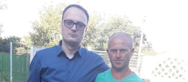 Alexandru Cumpănașu și Ioan Măceșanu, tatăl Alexandrei Măceșanu Alexandru Cumpănașu și Ioan Măceșanu, tatăl Alexandrei Măceșanu - Sputnik Moldova-România