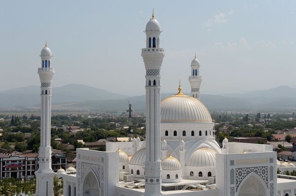 Мечеть Гордость мусульман имени пророка Муххаммеда в Шали - Sputnik Moldova-România