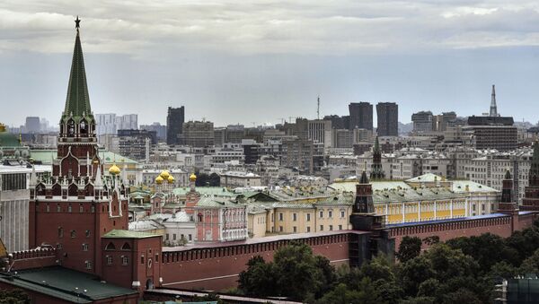 Вид на Кремль в центре Москвы, фото из архива - Sputnik Moldova-România