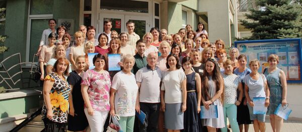 Педагогический диалог без границ Педагогический диалог без границ - Sputnik Молдова