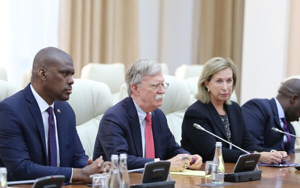 Визит советника президента США по вопросам нацбезопасности Джона Болтона в Молдову - Sputnik Молдова