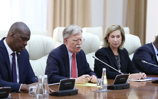 Визит советника президента США по вопросам нацбезопасности Джона Болтона в Молдову - Sputnik Молдова