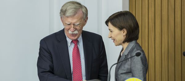 Джон Болтон и Майя Санду  - Sputnik Молдова