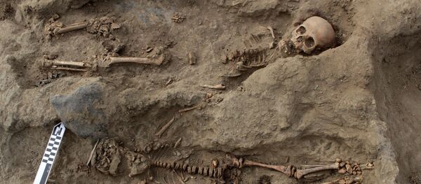 Крупнейшее в мире место массового жертвоприношения детей вблизи города Трухильо в Перу - Sputnik Moldova-România