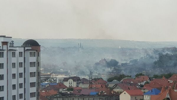 Пожар в Думбраве - Sputnik Moldova
