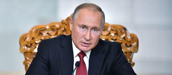 Официальный визит президента РФ В. Путина в Монголию - Sputnik Moldova-România