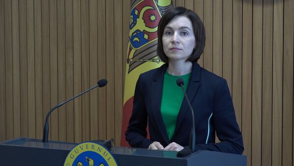 Maia Sandu despre aprogarea unor hotărâri ale Guvernului privind concesionarea Aeroportului - Sputnik Moldova