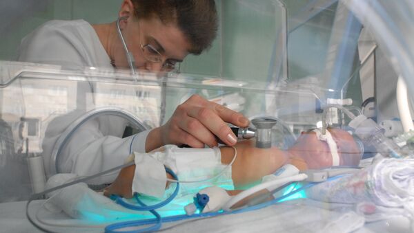 В отделении патологии новорожденных и недоношенных детей - Sputnik Moldova