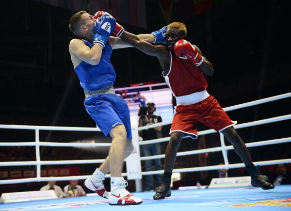 Букша: опыт помог выиграть первый бой на ЧМ, дальше буду выступать лучше - Sputnik Молдова