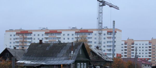 Șantier, construcția blocurilor locative - Sputnik Moldova-România